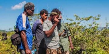 Data collection on bio-diversity in Hageulu, Isabel province