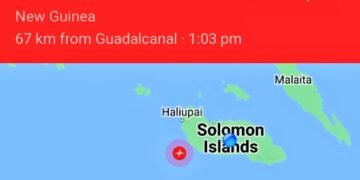 No tsunami threat for Solomon Islands