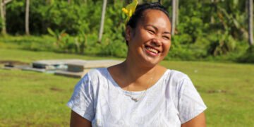 Young woman elected to represent Rennell and Bellona tamatama*