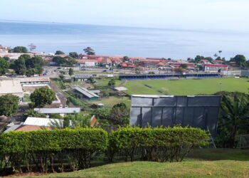 From FFA overlooking the hospital