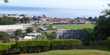 From FFA overlooking the hospital
