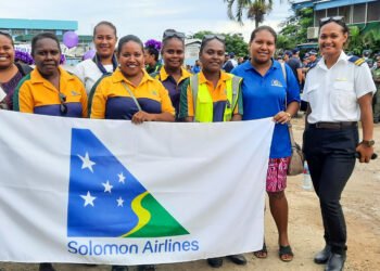 Recognising Solomon Airlines Women on International Women’s Day