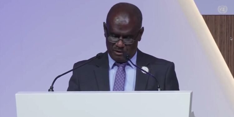 Solomon Islands Foreign Affairs Minister present case at the Doha LDC Conference