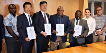 Government signs agreement with CCECC for land and maritime connectivity project
