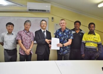 Japan supports Solomon Water to improve bore field production