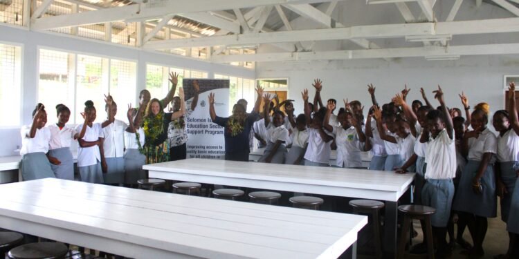 Lilika receives first-ever science classroom