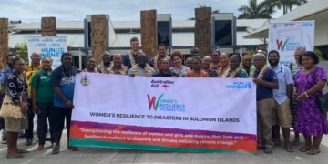 Strengthening the Resilience of Women and Girls to Disasters: Solomon Islands Government,  Australia and UN Women launch new programme. 