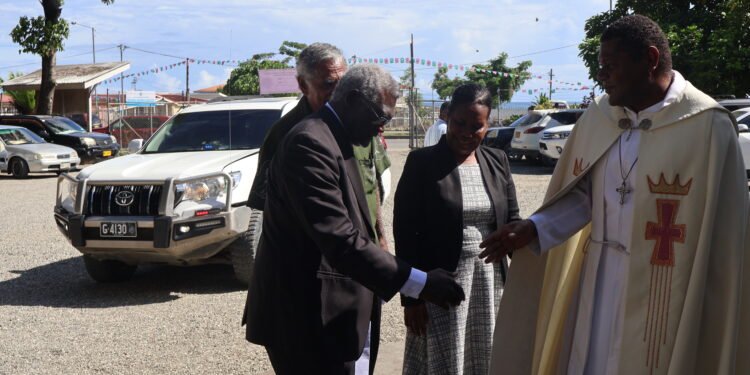 Solomon Islands Prime Minister attends King’s Coronation Church Service in Honiara