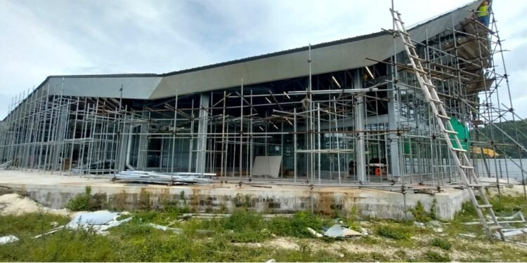 Munda international airport terminal nears completion