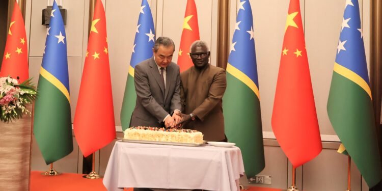 Prime Minister Sogavare officially opens Solomon Islands Embassy in Beijing