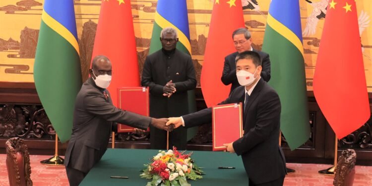 Solomon Islands government signs Police Cooperation Plan with China