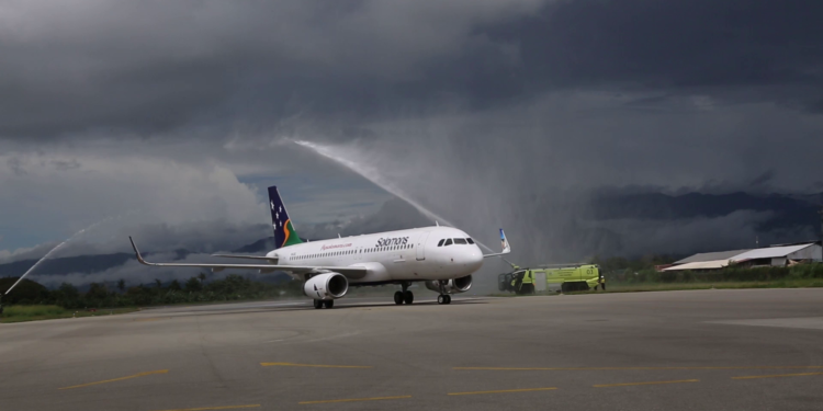 Local Pilots Proudly Lead Solomon Airlines' Newest Airbus