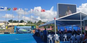 China Hands Over Stadium Project to Solomon Islands