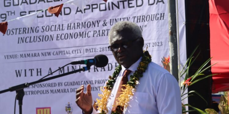 PM Sogavare backs federal system