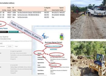 Opposition Leader slams roadwork contract