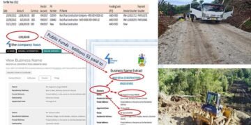 Opposition Leader slams roadwork contract