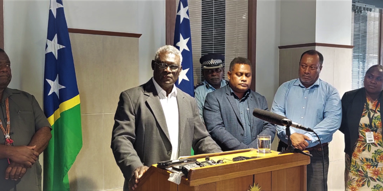 PM Sogavare prioritizes domestic issues