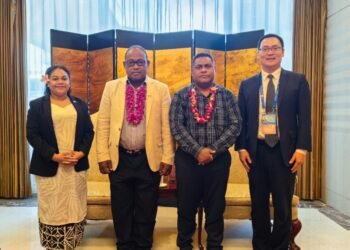 Solomon Islands DPM at Beijing Forum and gave statement on maritime cooperation at a session in the Belt and Road Forum.