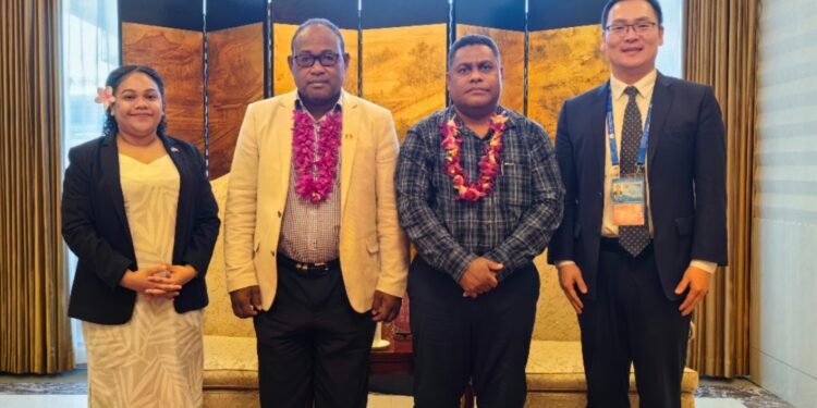 Solomon Islands DPM at Beijing Forum and gave statement on maritime cooperation at a session in the Belt and Road Forum.