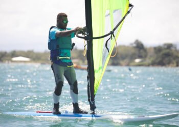Solomon Islands windsurfer Prince Hoga has withdrawn from the sailing competition due to injuries.