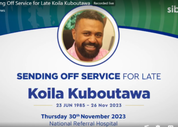 Tragic Loss for Broadcast Media in Honiara