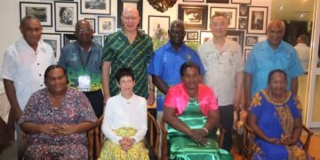 Hon. Manasseh Sogavare Hosts Distinguished Leaders
