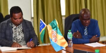 Manele Leads OACPS-EU Samoa Signing