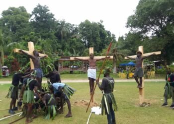 Maravari Church Hosts Passion Drama