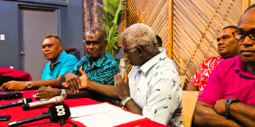 Sogavare officially hands over parliamentary leadership to Jeremiah Manele, setting stage for National Unity and Transformation Party coalition ahead of May 2nd elections