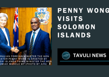 Minister Wong meets with Prime Minister Manele to discuss economic, social and security collaboration.