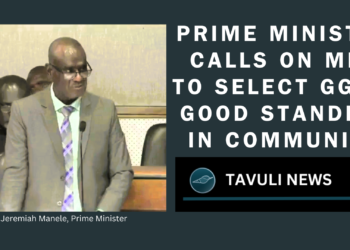 Prime Minister Manele calls for MPs to choose a Governor-General with integrity and strong community standing