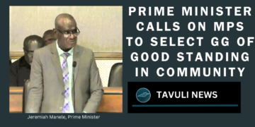 Prime Minister Manele calls for MPs to choose a Governor-General with integrity and strong community standing