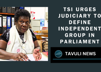 TSI urges the judiciary to define roles of Independent Group leaders to maintain public trust and prevent manipulation