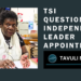 TSI Questions Appointment of Independent Leader