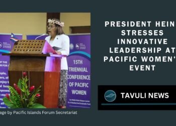 President Heine emphasizes bold, innovative strategies to address gender equality and bridge existing gaps across the Pacific