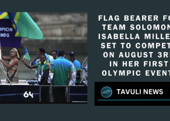 Isabella Miller prepares for her Olympic debut in the 50m freestyle event while Firisua transitions to 100m sprints for her third Olympics