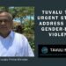 Tuvalu's Prime Minister Emphasizes Gender-Based Violence Prevention as a National Priority in Recent Summit