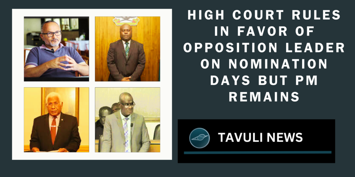 High Court rules nomination period before PM election violated mandatory four-day constitutional requirement, but PM remains