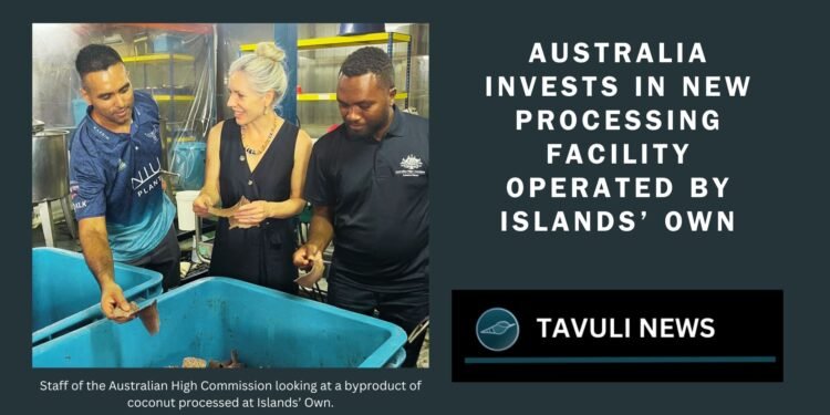 Australia invests in new processing facility to boost local production and meet growing coconut product demand