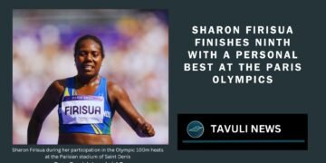 Sharon Firisua runs personal best but doesn't advance in Women's 100m heats at Paris Olympics