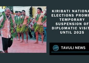 Kiribati Suspends Diplomatic Visits Until End of 2024