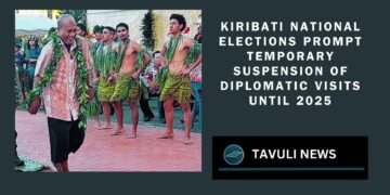 Kiribati Suspends Diplomatic Visits Until End of 2024