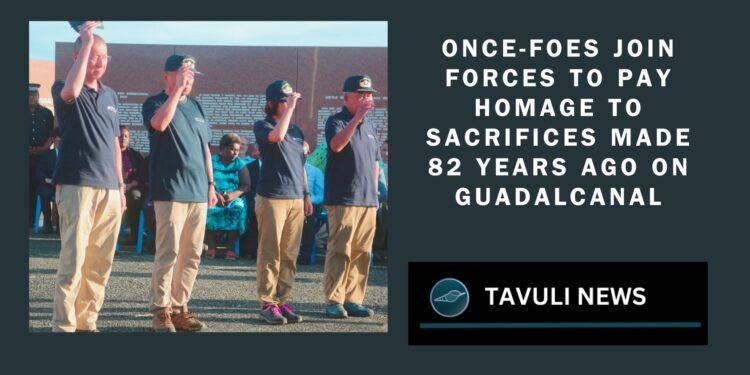 Commemoration of the 82nd anniversary of the Battle of Guadalcanal highlights sacrifices and calls for global peace
