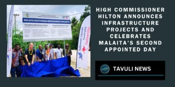High Commissioner Hilton announces major infrastructure projects, partnerships and celebrates Malaita's Second Appointed Day in Auki