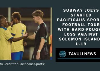 The Subway Joeys have started their PacificAus Sports Football Tour with a hard-fought loss against the Solomon Islands U-19.