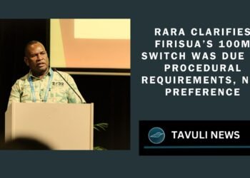 Rara addresses concerns over Sharon Firisua’s switch to Women’s 100m Sprint due to procedural requirements, not arbitrary decisions