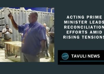 Tovosia, along with local leaders, facilitated a peace settlement to de-escalate tensions in the community.