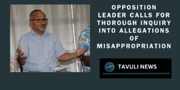 Matthew Wale Calls for Thorough Inquiry into Allegations of Misappropriation, Demands Immediate Investigation.