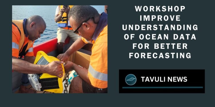 Workshop Improve Understanding of Ocean Data for Better Forecasting