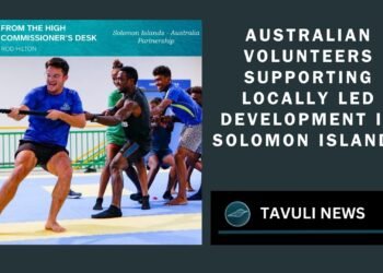 Australian volunteers supporting locally led development in Solomon Islands